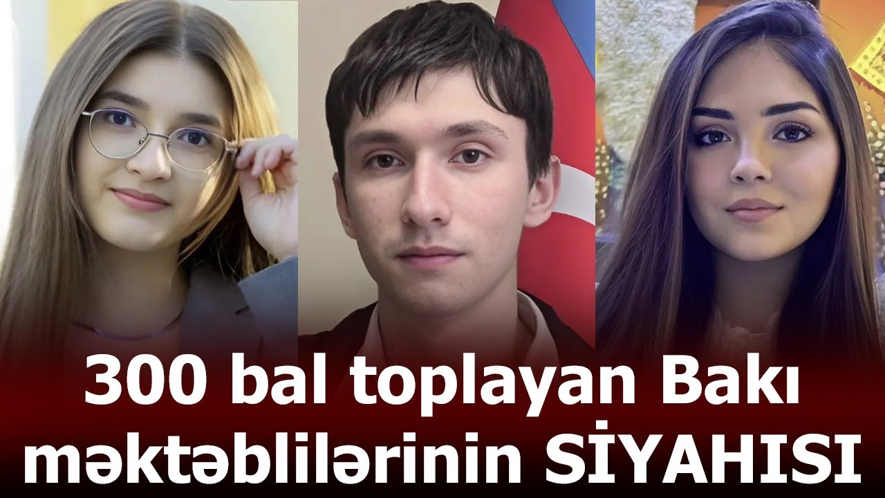 Müəllimləri 300 bal toplayan şagirdi belə təbrik etdi - Maksimum bal toplayan Bakı məktəbliləri