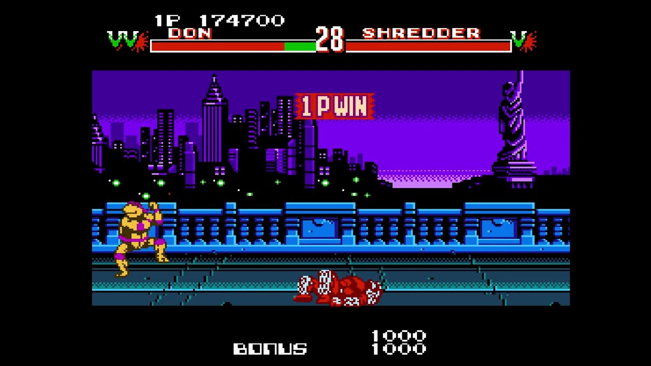 Ninja Turtles tournament fight gameplay 🐢 #retrogaming #retrogames #foryou #viral #gaming #gameplay