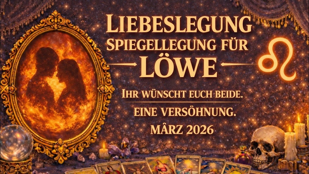 LÖWE ♌ MÄRZ 2026 ❤️ IHR WÜNSCHT EUCH BEIDE DIE VERSÖHNUNG UND HEILUNG ✨⛑️⛑️⛑️✨#löwe #tarot #karten✨