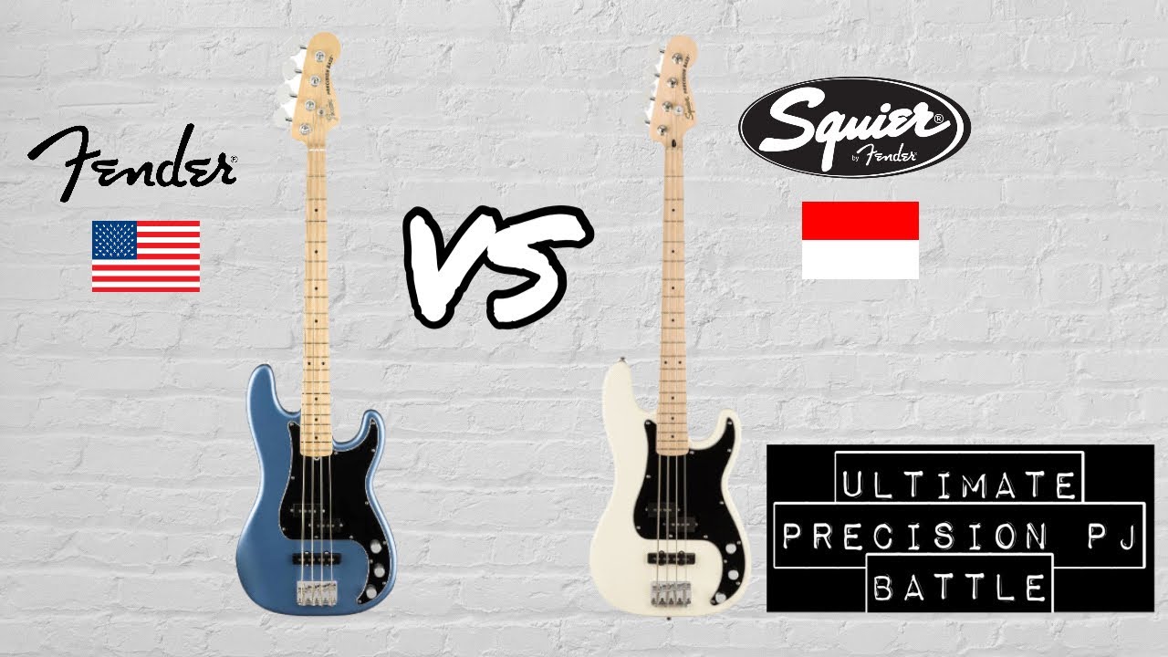 Fender Precision American Performer  vs Squier Precision Affinity 2021- Ultimate P Bass comparison