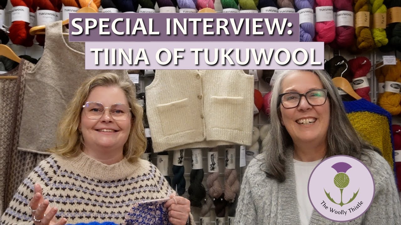 Специальное интервью Shopcast: Тиина из Tukuwool #knittingpodcast #yarn #yarnlove #knitting
