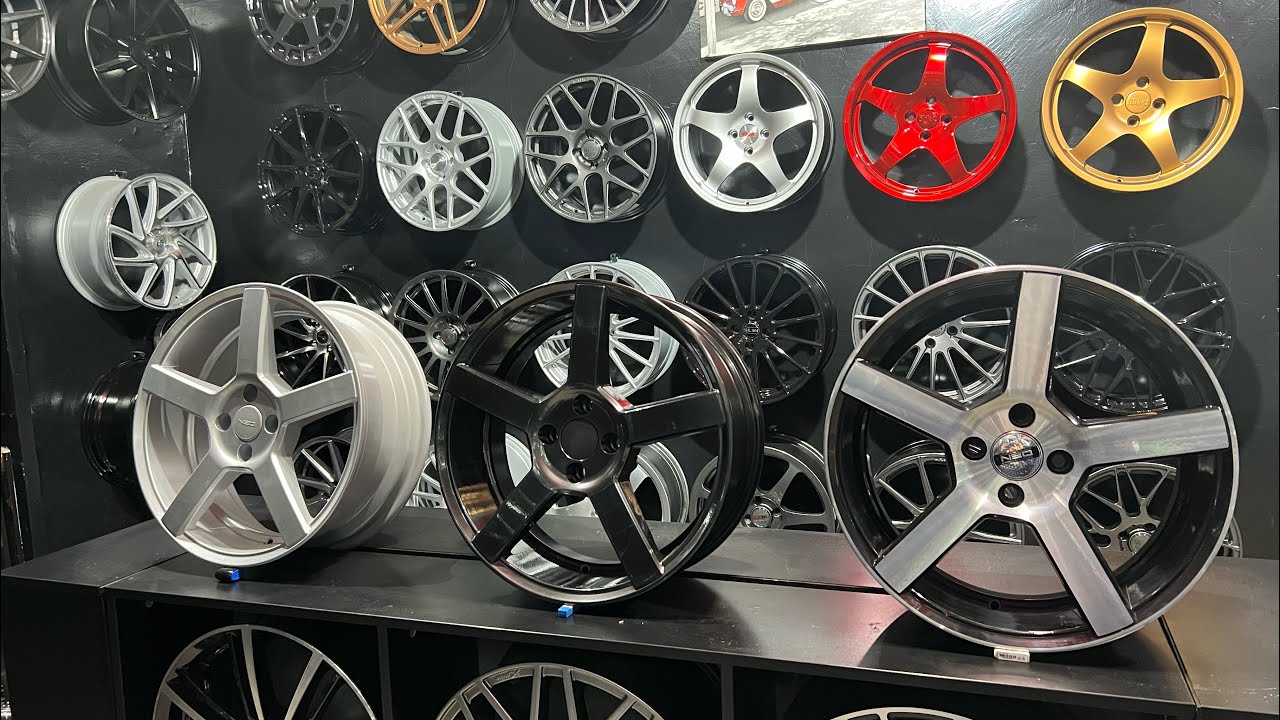 Обзор литых дисков Techline 4x100 r17 разные цвета