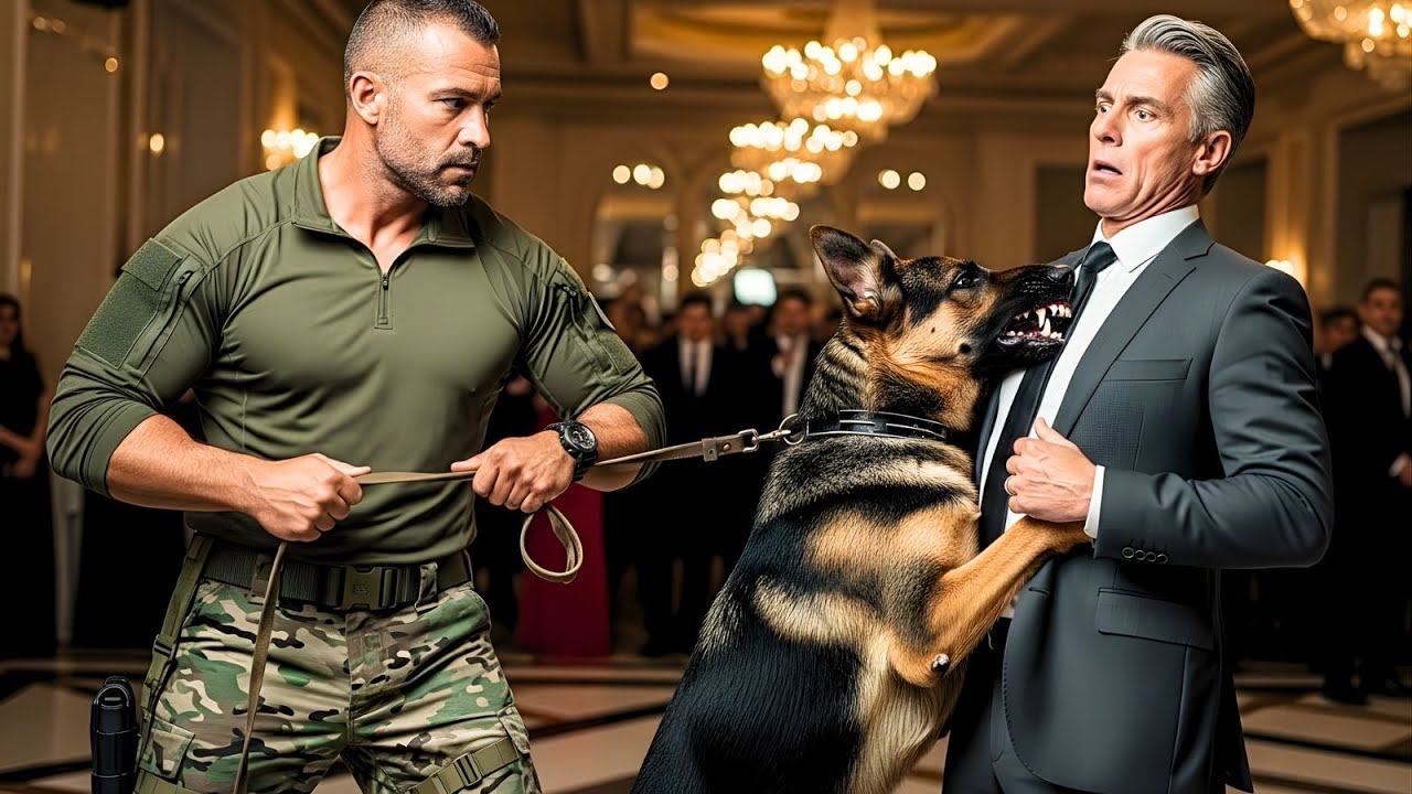 A Navy SEAL Walked Into His Enemy’s Charity Gala — What His Dog Did Next Shocked Everyone