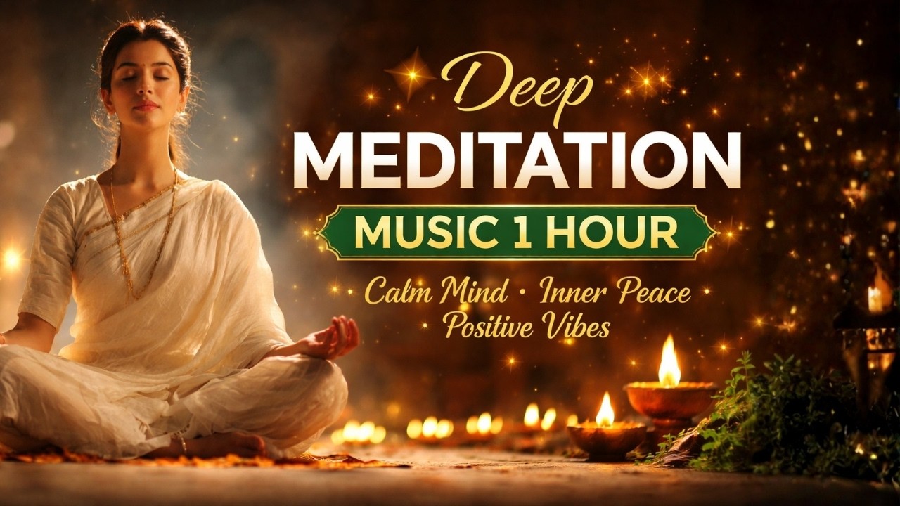 Meditation Music 1 Hour Non Stop | Relaxing Music for Stress Relief & Sleep