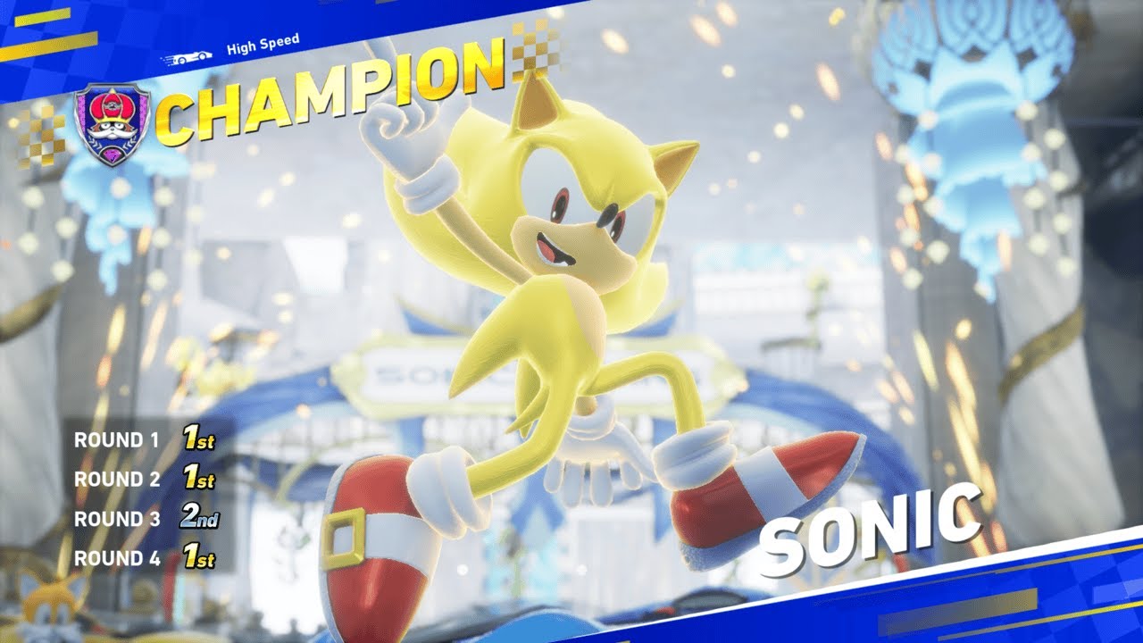 Sonic Racing: CrossWorlds Demo - Super Sonic Gameplay