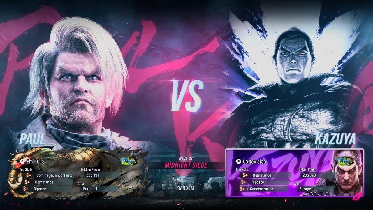 TEKKEN 8 (SEASON2) Cortex alaa (Kazuya) vs (Paul) Emi2018 Ranked