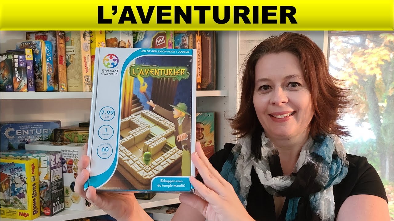 Top Jeux joue à - L'aventurier (Smart Games)