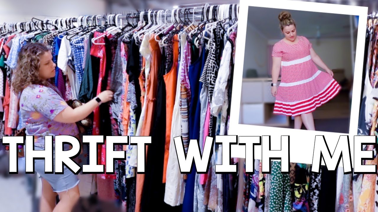 Thrift with me 2025 | Op shopping in Australia for new clothes (thrift haul)