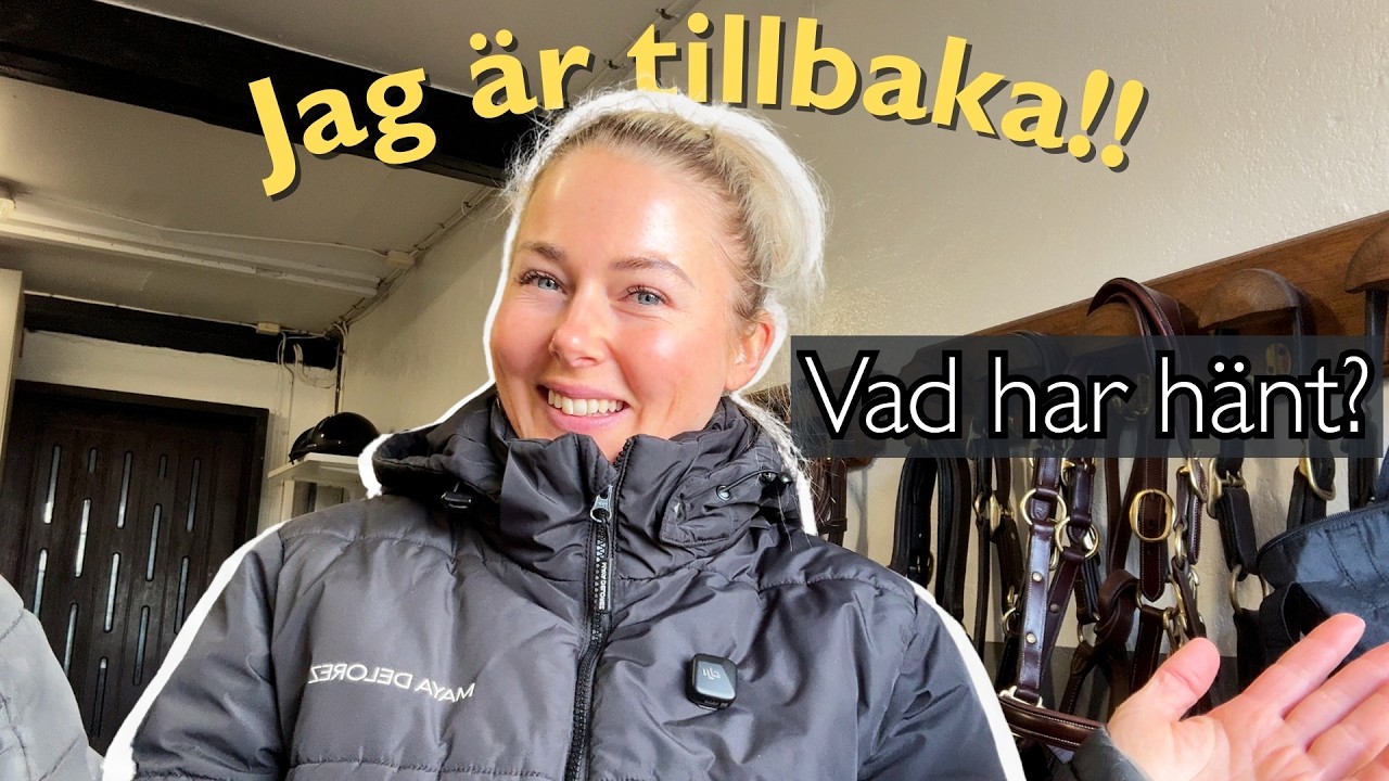 Jag är tillbaka!!
