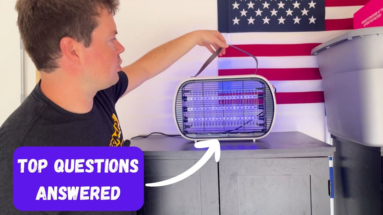 Top Questions Answered | Buzbug Upgraded LED Bug Zapper