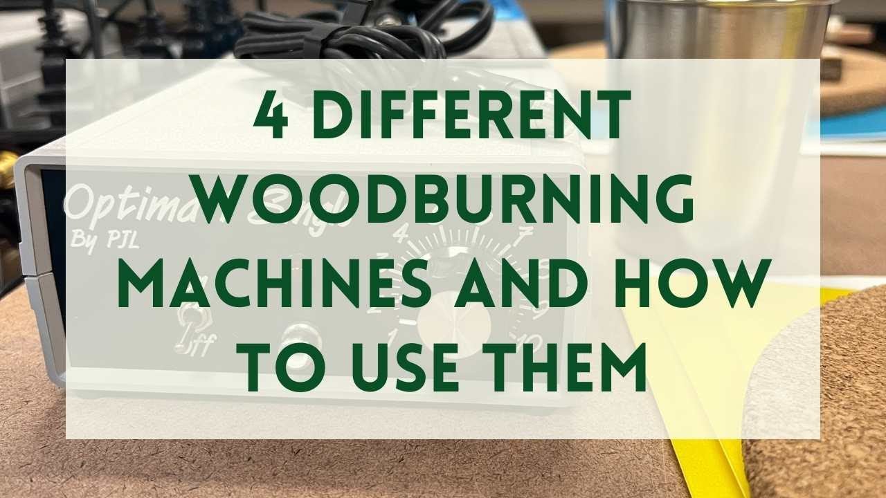 How to Use 4 Different Woodburning Machine Units
