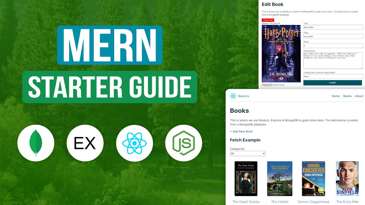 MERN Starter Tutorial for Beginners