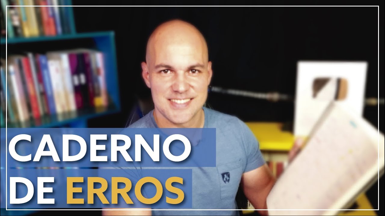 CADERNO DE ERROS e acertos | Alessandro Marques #alessandromarques