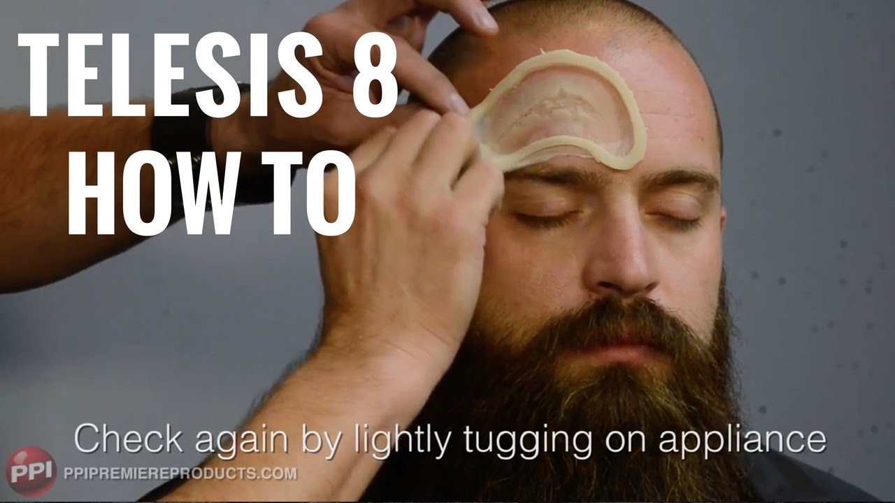 How to apply a Silicone Prosthetic using Telesis 8 Silicone Adhesive with Richard Redlefsen