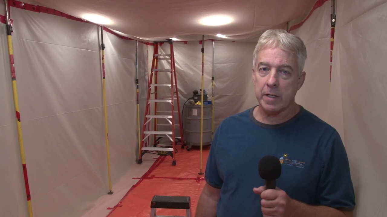 A Tour of an Asbestos Containment