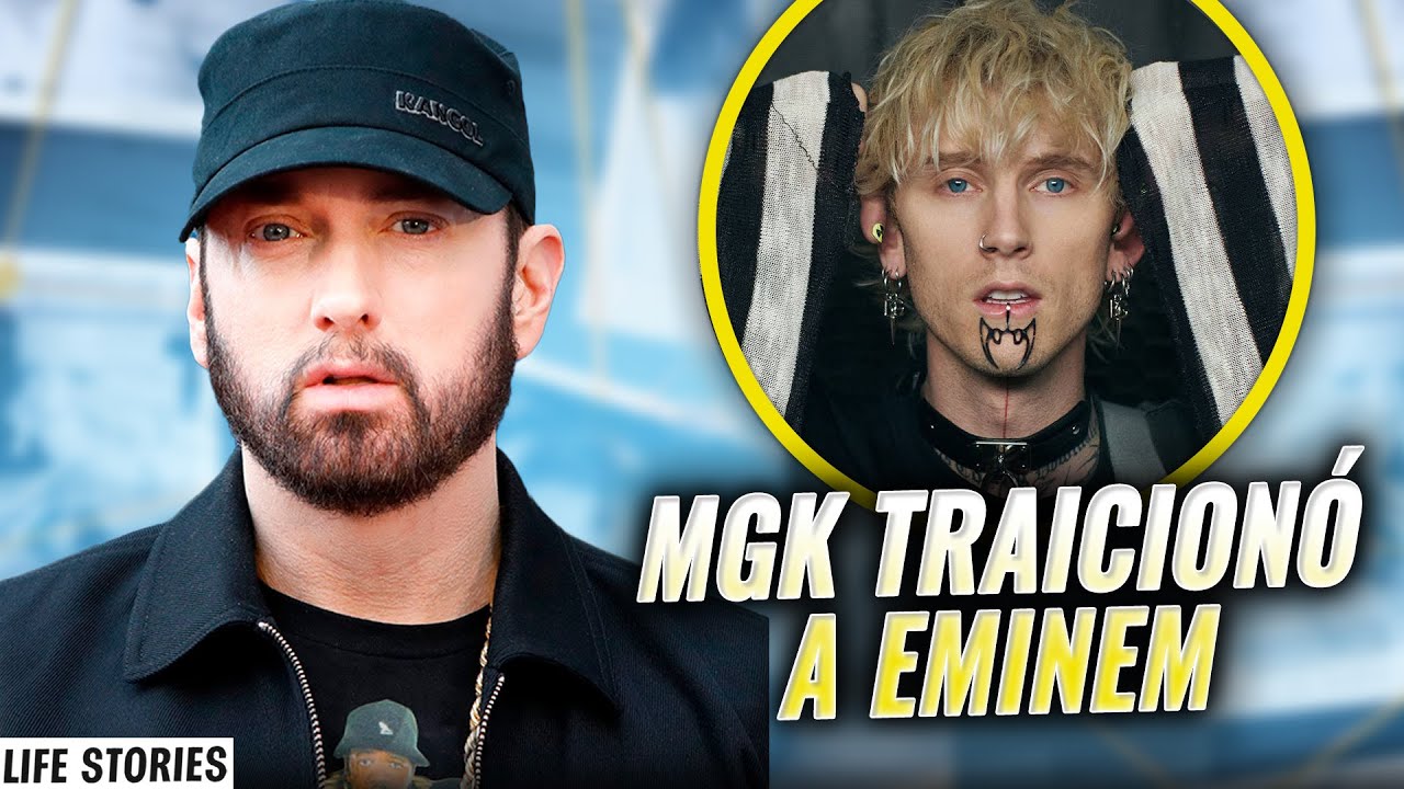 🤯🤯🤯Eminem se venga de MGK por ir demasiado lejos con su hija | Historias de Vida