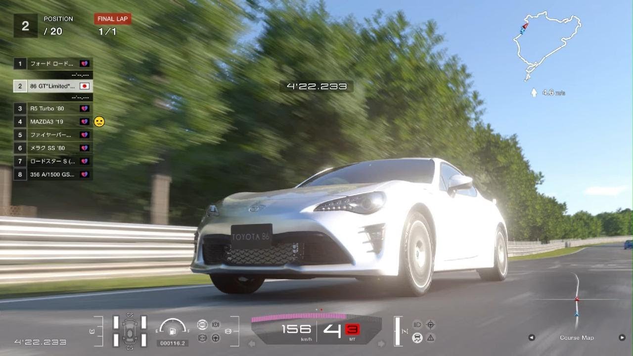 PS5【GT7】TOYOTA 86 GT
