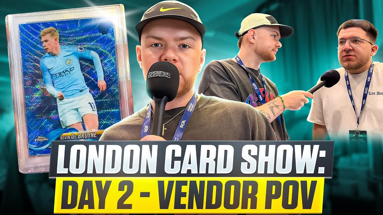 LONDON CARD SHOW - BUYING AND SELLING SPORTS CARDS! 