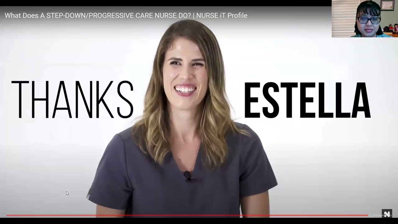 7 8 2023 Career Chat with Progressive Care Unit Nurse RN