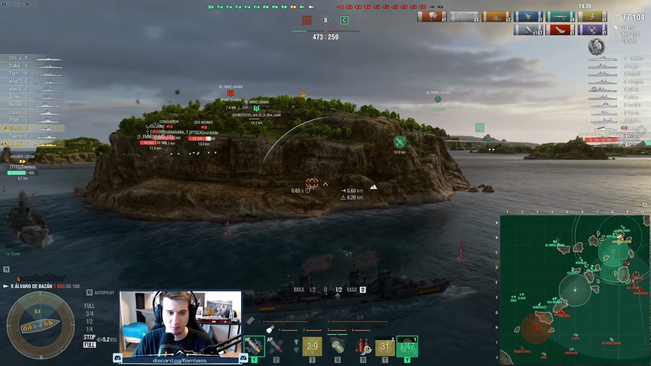 Targeted By CV - World of Warships