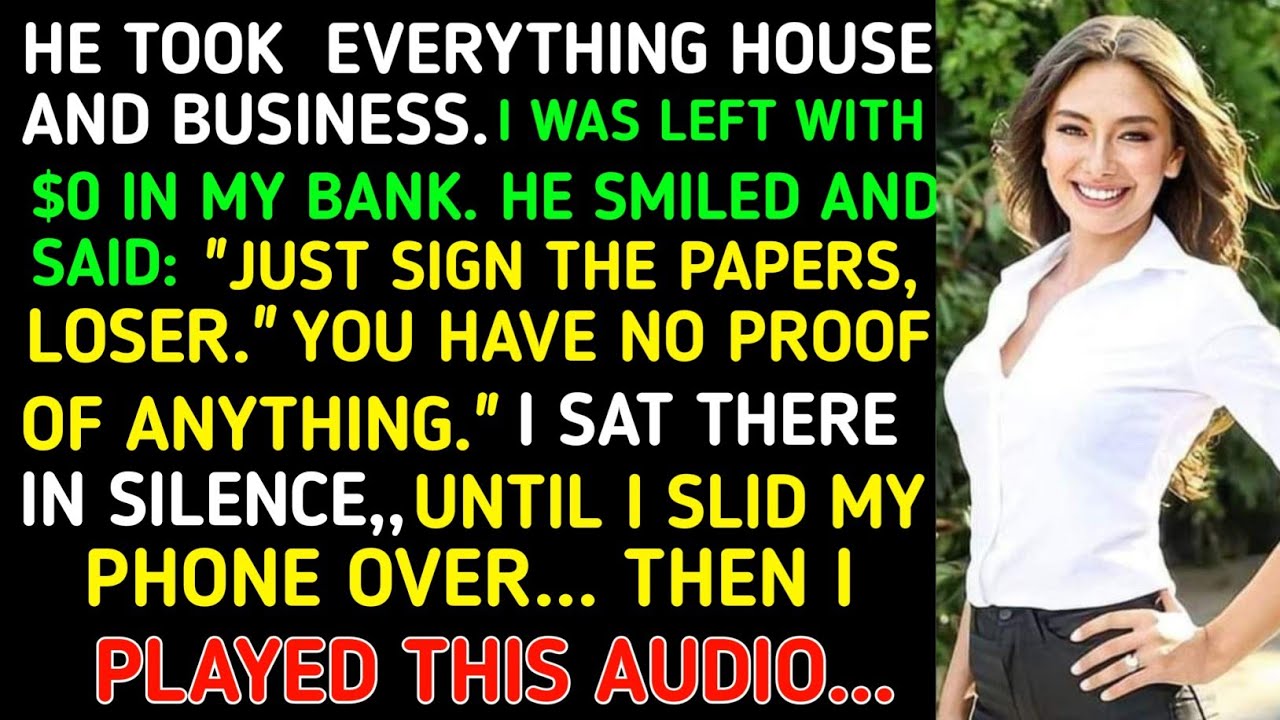 MY EX THOUGHT HE WON… THEN I PLAYED THIS AUDIO