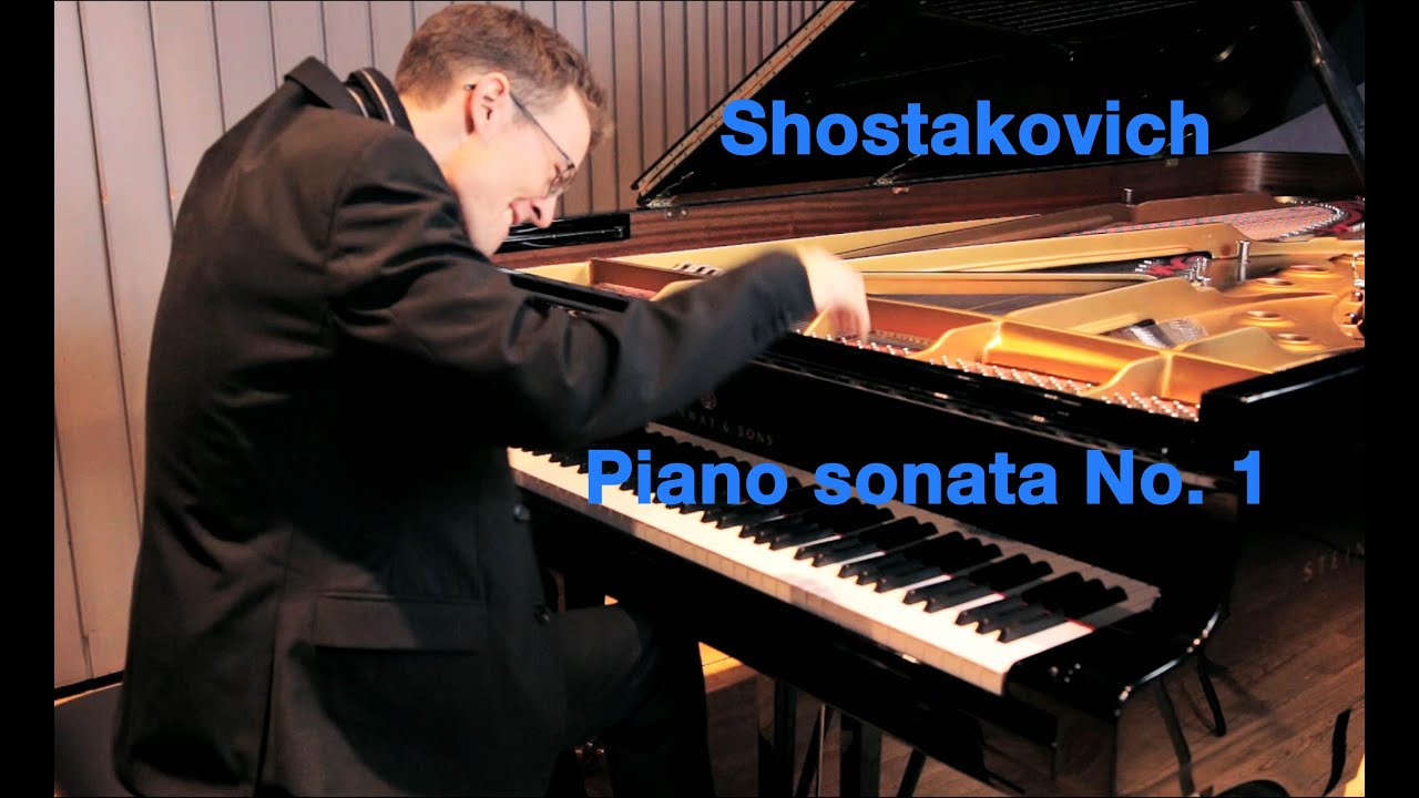 Dmitri Shostakovich - Piano sonata No. 1 op. 12 - Jakob Linowitzki