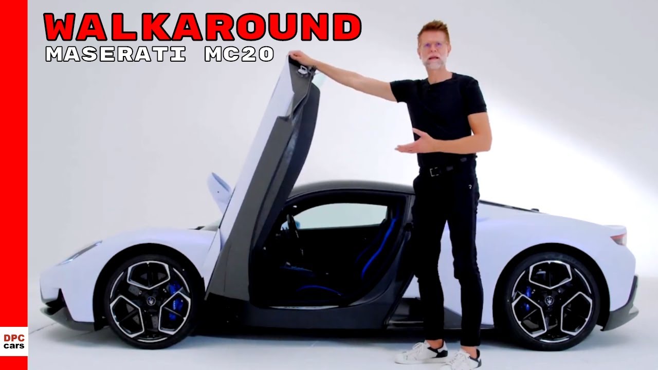 Maserati MC20 Design and Walkaround