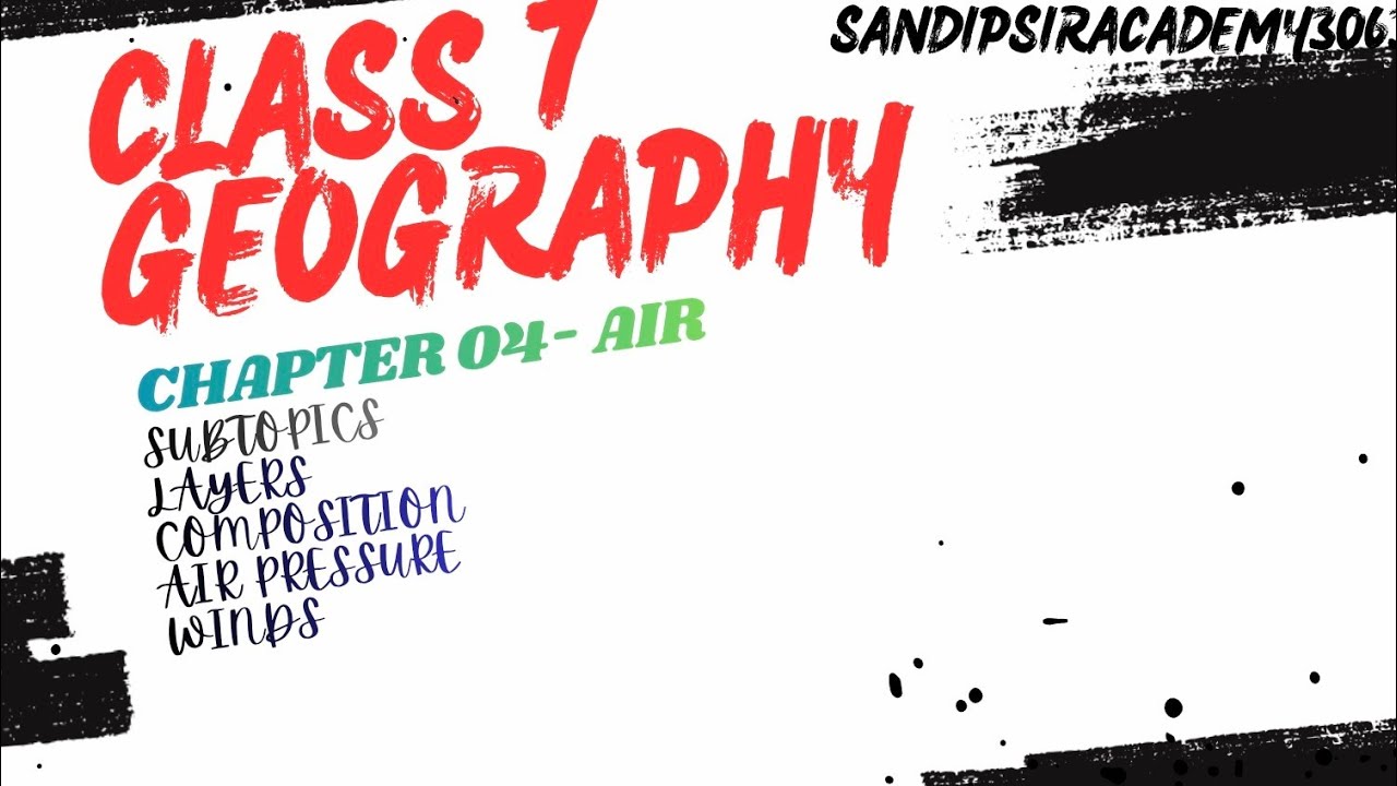 Class 7 chapter 4 Air 