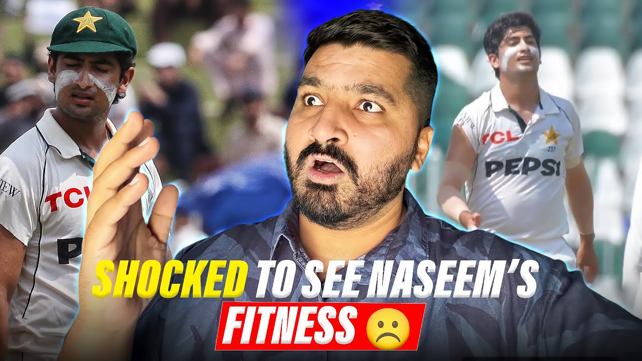 Shocked to see Naseem Shah 🇵🇰 fitness now 😳 | Pakistan vs Bangladesh Test Series 2024 | News |