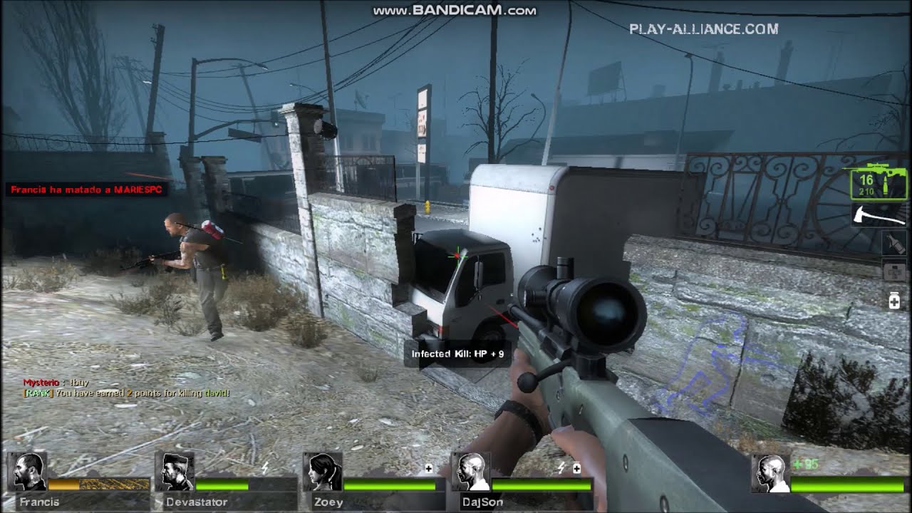 |L4D2| Alliance America 13vs13|moments| Frag #1