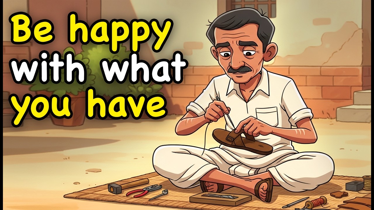 How to Be Happy With What You Have | A Motivational Moral Story About Simplicity & Sharing