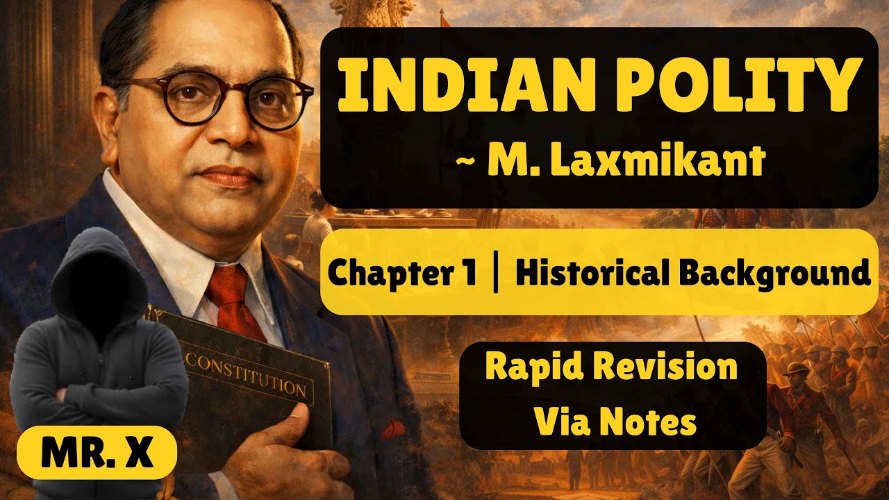 Indian Polity Chapter 1 Explained | Constitutional Development from 1773–1947 | Laxmikanth UPSC