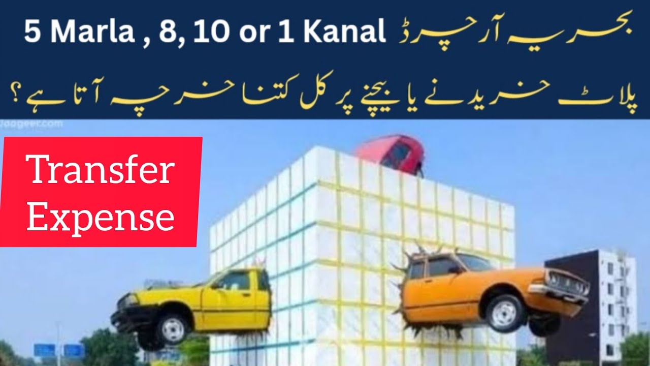 Complete Guide About Transfer Fee & Tax for Buying or Selling a Plot in Bahria Orchard | Dec 24