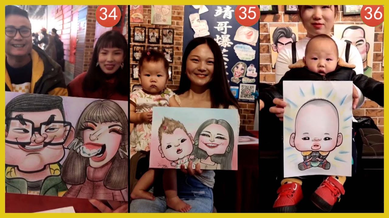 Funny Caricature Drawing Ep. 3 | FUNdit