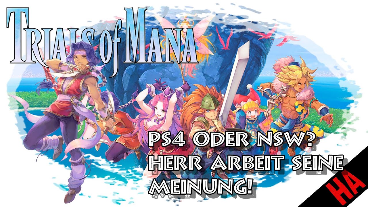 TRIALS OF MANA DEMO - PLAYSTATION 4 ODER NINTENDO SWITCH? | HERR ARBEIT SEINE MEINUNG