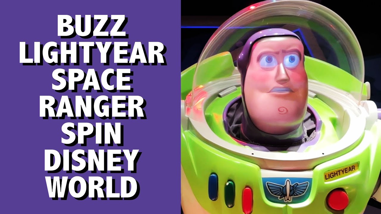 Аттракцион «Космический рейнджер Базз Лайтйер» в Magic Kingdom, Walt Disney World, 2024 год.