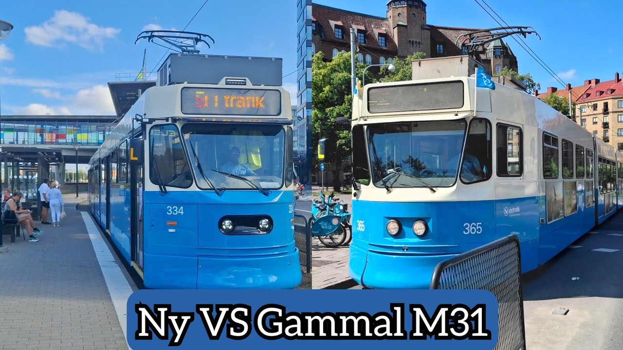 SKILLNADEN MELLAN M31:ORNA | Sp&aring;rvagnar vid M&ouml;lndals innerstad