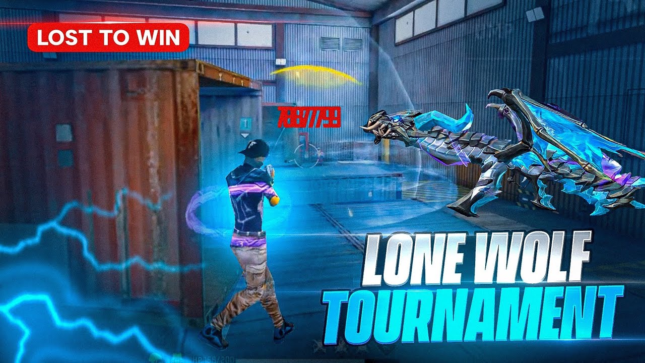 Playing 🏴&zwj;☠️ Lone Wolf Tournament 🤯 Lost To Win Tournament 😭  Solo Tournament 🤑  Garena Free Fire 🔥