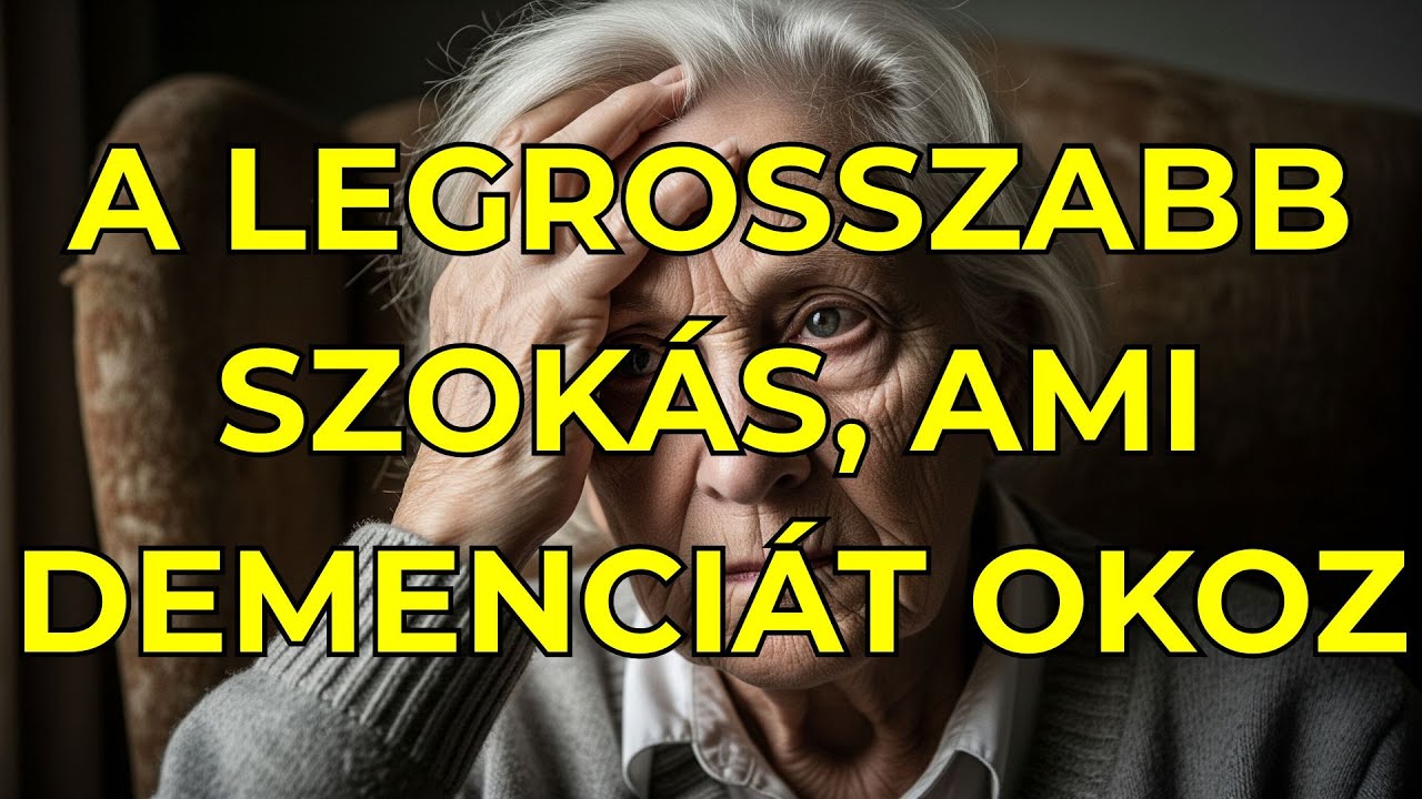 A legrosszabb szok&aacute;s, ami demenci&aacute;t okoz &ndash; 6 mindennapi szok&aacute;s, amit minden idősnek el kell ker&uuml;lnie