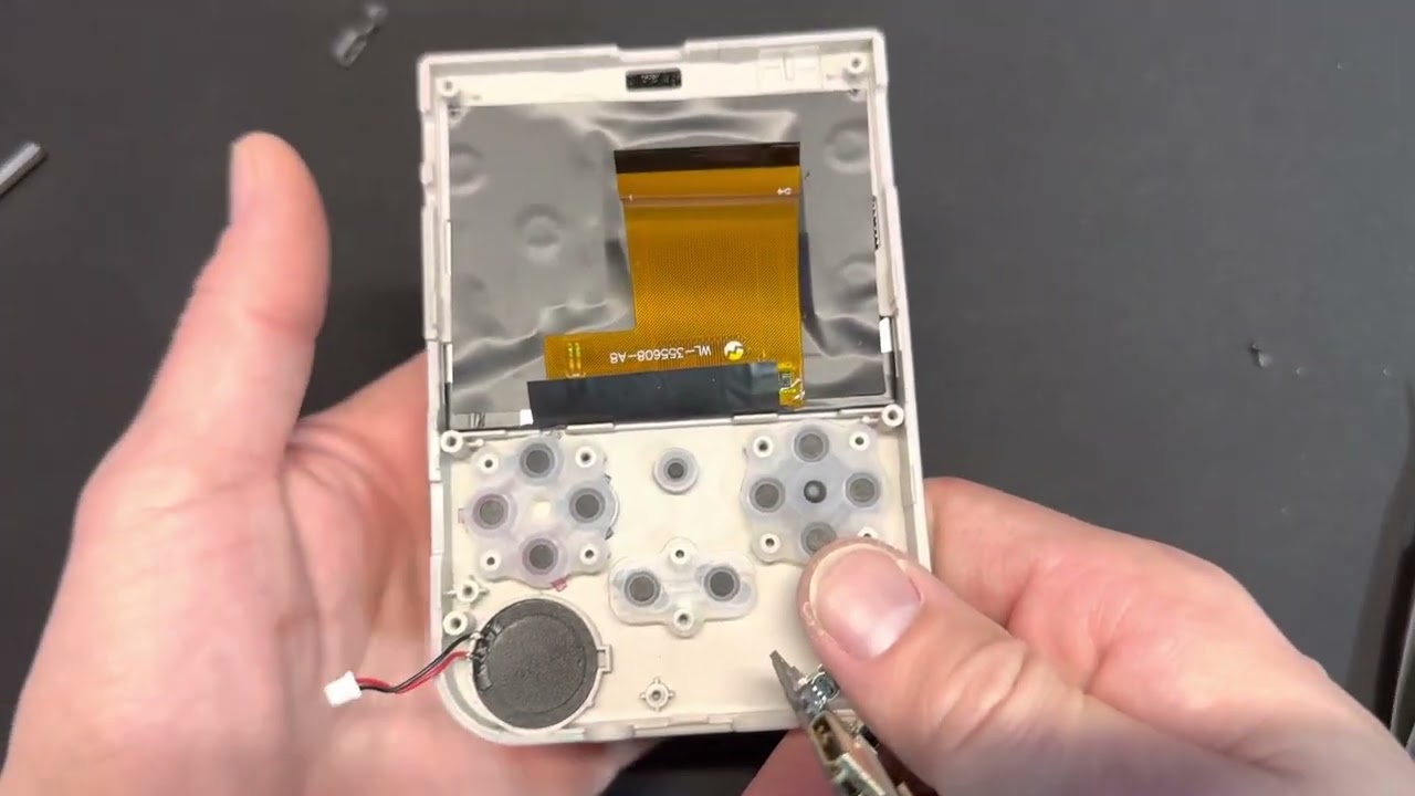 RG35XX Disassembly - How to install new buttons