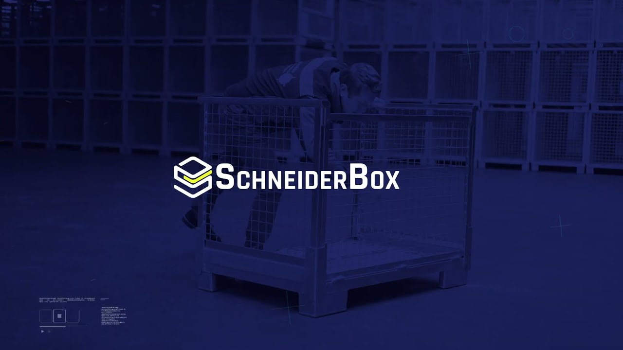 SchneiderBox - die einzigartig klappbare Gitterbox