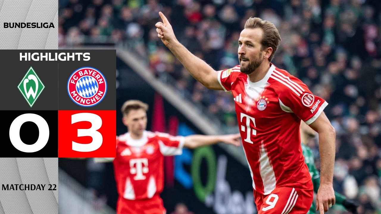 Werder Bremen - Bayern München | 0-3 | Highlights | Bundesliga 2025-26 | werder bremen bayern