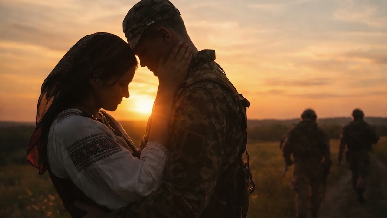 Проводжала мати сина | Ukrainian #folksong  (AI Version)