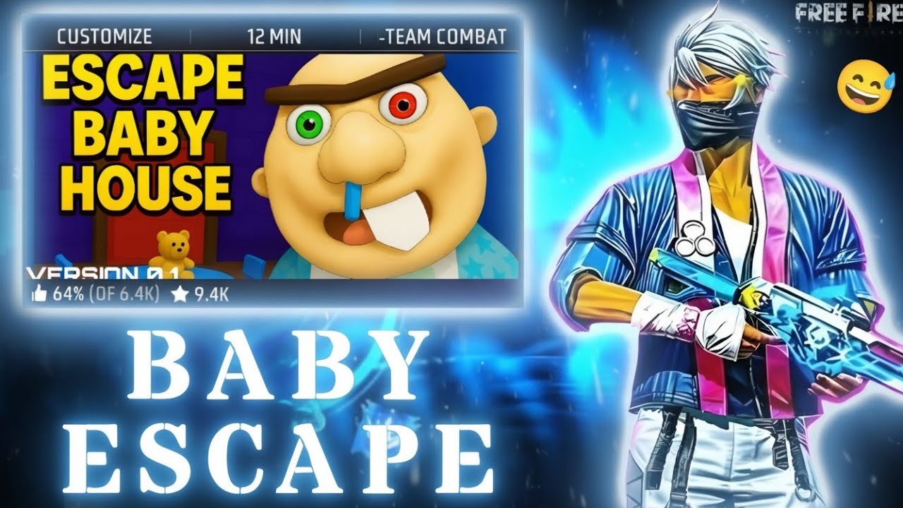 FINALLY I ESCAPE FROM BABY HOUSE | FREE FIRE MAX 