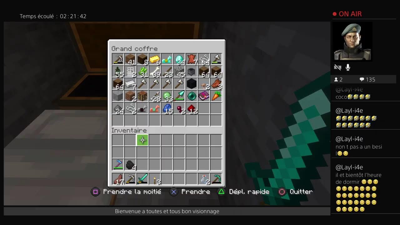 Minecraft:survie solo!!!!