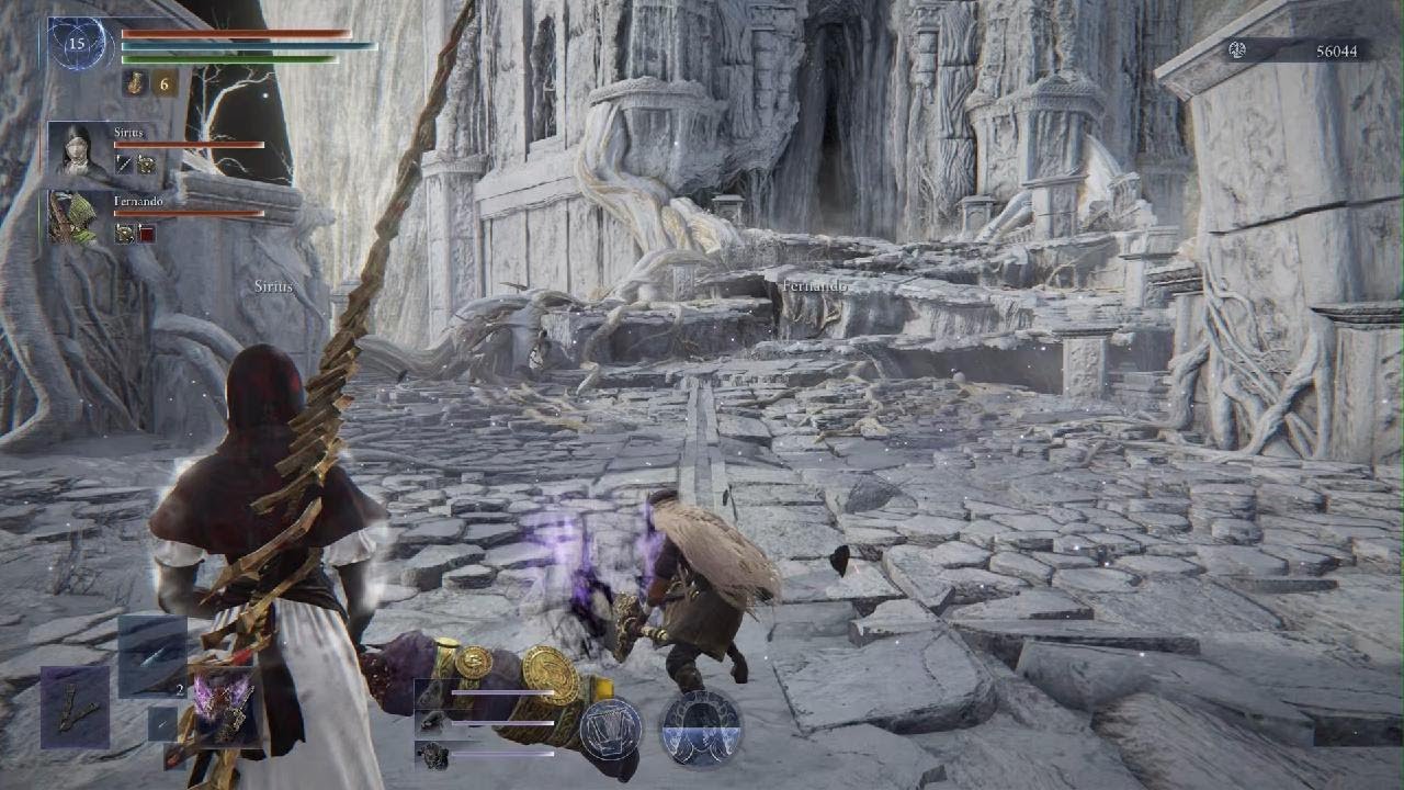 ELDEN RING NIGHTREIGN Lightning revenant against ED Fulghor