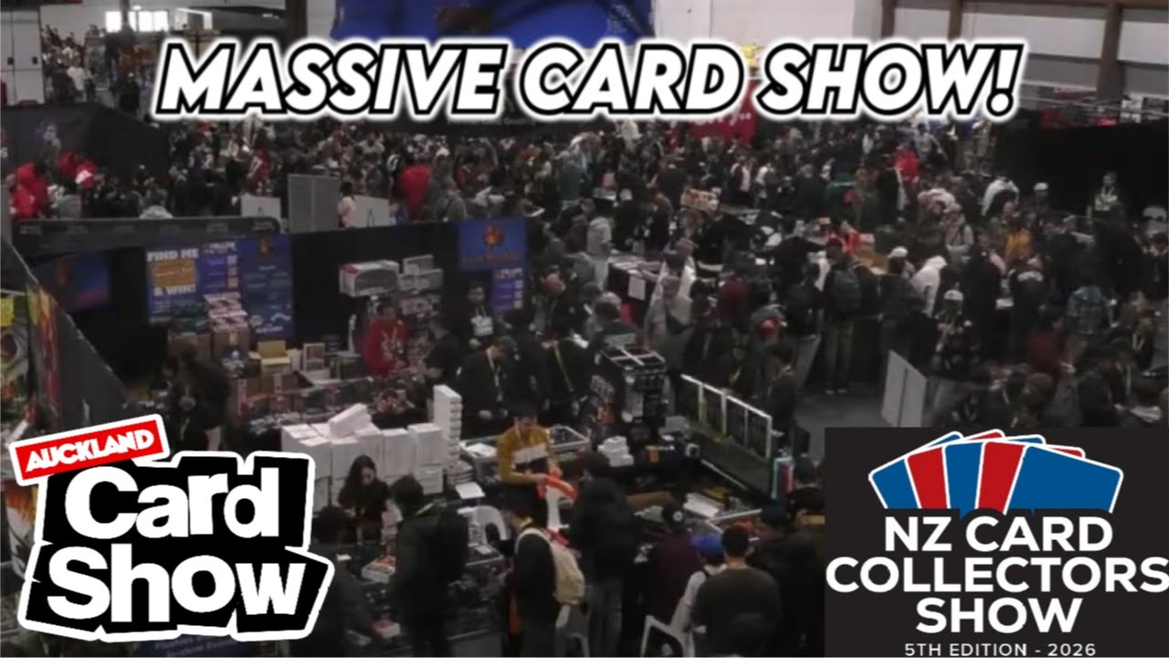 AUCKLAND CARD SHOW 2025! - Thousands of cards and ton of great people!
