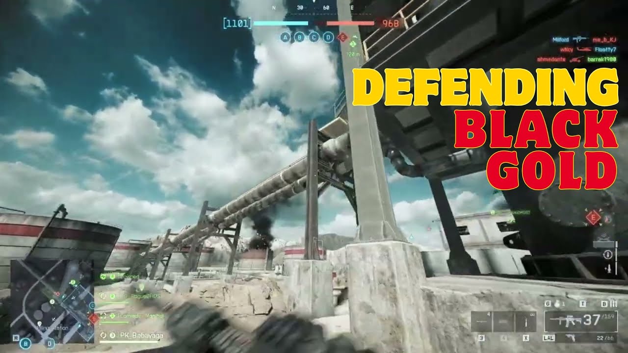 3 Warriors vs Chaos 😈 Defending Black Gold BF6 Operation Firestorm (No Commentary Gameplay)