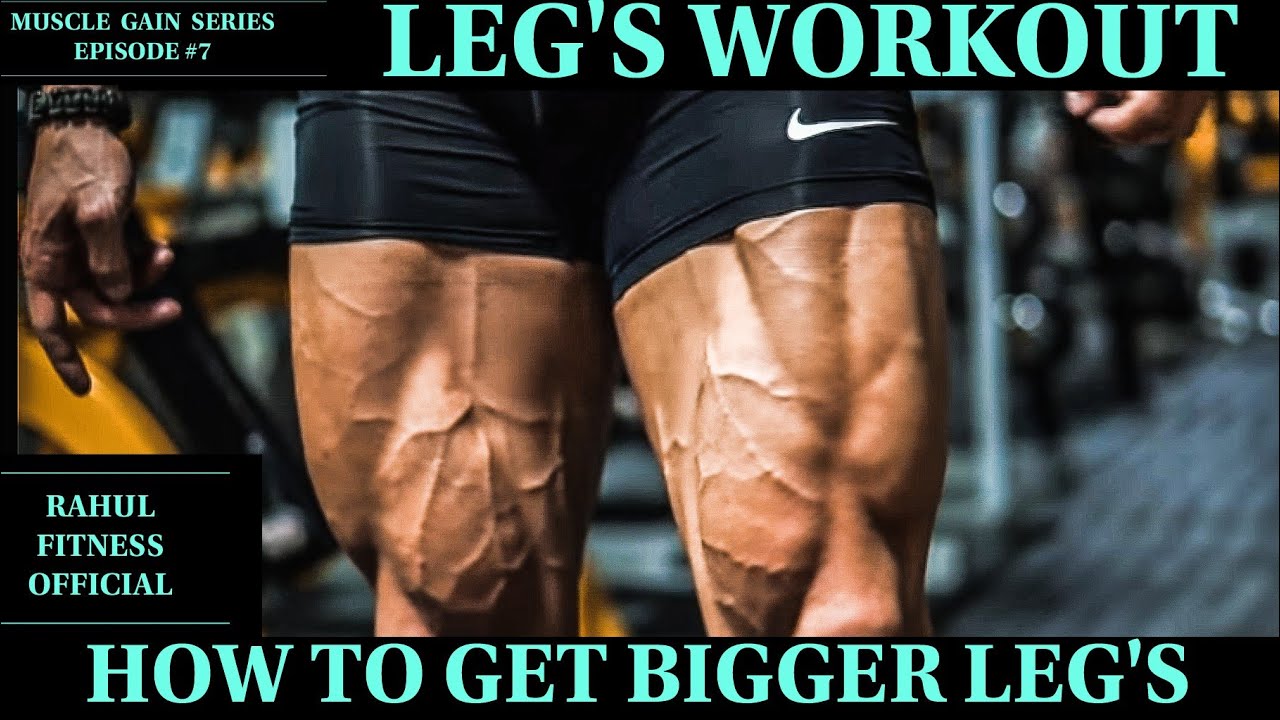COMPLETE LEGS WORKOUT FOR MASS GAIN | Rahul fitness Official