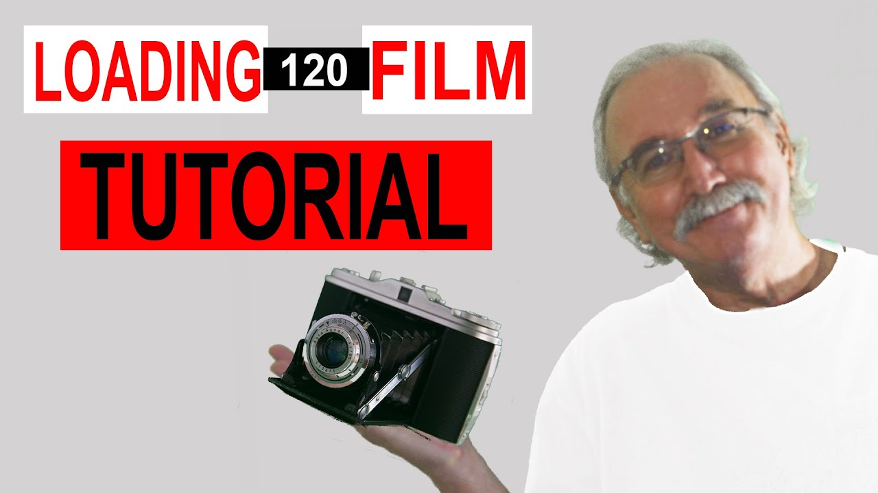 Loading 120 Film into Isolette Medium Format Folding Camera